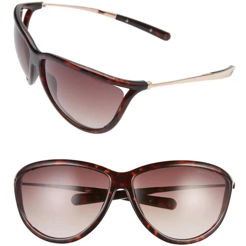 New TOM FORD Tammy Cat Eye Sunglasses - Picture 9 of 16